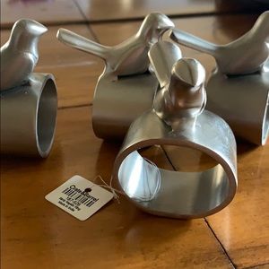Set of 4 napkin rings